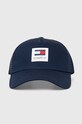 Tommy Jeans czapka z daszkiem AM0AM12017 granatowy SS24
