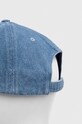 Akcesoria Tommy Jeans czapka z daszkiem bawełniana AM0AM12019 niebieski
