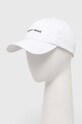 Бавовняна бейсболка Tommy Jeans бавовна білий AM0AM12024
