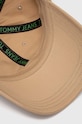 Tommy Jeans czapka z daszkiem bawełniana beżowy AM0AM12024
