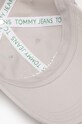 Tommy Jeans șapcă de baseball din bumbac gri AM0AM12024