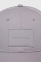 Calvin Klein czapka z daszkiem bawełniana K50K511296 szary SS24