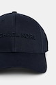 Michael Kors șapcă de baseball din bumbac CH3002Y35Z bleumarin SS25