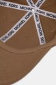 Michael Kors șapcă de baseball din bumbac maro CH3002Y35Z