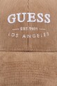 Bavlnená šiltovka Guess AM9361.POL01 béžová SS24
