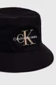 Calvin Klein Jeans berretto in cotone nero