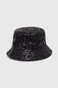 μαύρο Αναστρέψιμο βαμβακερό καπέλο Calvin Klein Jeans Ανδρικά
