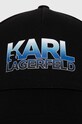 Karl Lagerfeld șapcă 541123.805616 negru SS24
