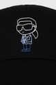 Karl Lagerfeld czapka z daszkiem 541123.805617 czarny SS24
