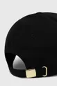 Βαμβακερό καπέλο του μπέιζμπολ Just Cavalli μαύρο
