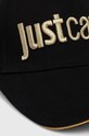 Just Cavalli czapka z daszkiem bawełniana multicolor 76QAZK30.ZG192