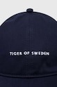 Akcesoria Tiger Of Sweden czapka z daszkiem bawełniana Hent T72351001 granatowy