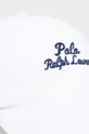 Бавовняна бейсболка Polo Ralph Lauren білий