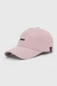 ροζ Βαμβακερό καπέλο του μπέιζμπολ BALR Ανδρικά