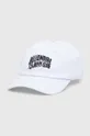 alb Billionaire Boys Club șapcă de baseball din bumbac Arch Logo Curved De bărbați