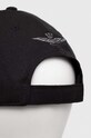 Akcesoria Aeronautica Militare czapka z daszkiem HA1159CT3248 czarny