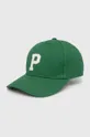 πράσινο Βαμβακερό καπέλο του μπέιζμπολ Pepe Jeans NOAH Ανδρικά