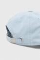 Akcesoria Pepe Jeans czapka z daszkiem bawełniana NICK PM040540 niebieski