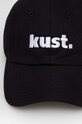 kust. czapka z daszkiem kust.Dad.hat.01 czarny SS24