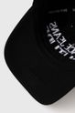 Bavlněná baseballová čepice Versace Jeans Couture černá 76GAZK10.ZG010