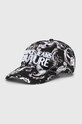 Versace Jeans Couture șapcă de baseball din bumbac bumbac negru 76GAZK10.ZG267
