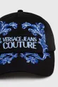 Versace Jeans Couture berretto da baseball in cotone nero