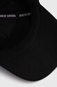 Versace Jeans Couture czapka z daszkiem bawełniana czarny 76GAZK33.ZG270