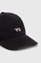 Y-3 cotton baseball cap Dad Cap IN2391 black SS24