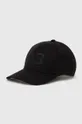 nero Y-3 berretto da baseball Logo Cap Uomo