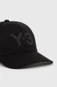 Kapa sa šiltom Y-3 Logo Cap crna