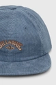 Billabong cappello con visiera in velluto a coste blu