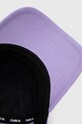 The Kooples czapka z daszkiem bawełniana fioletowy AMHA28006K