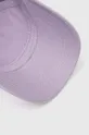 violetto Hugo Blue berretto da baseball in cotone
