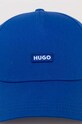 Bavlněná baseballová čepice Hugo Blue 50522266 modrá SS24