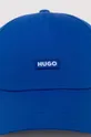 Бавовняна бейсболка Hugo Blue блакитний