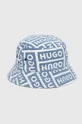 blu Hugo Blue berretto in cotone Uomo