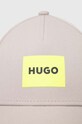 Аксессуары Хлопковая кепка HUGO 50513365 серый