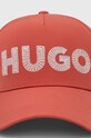 HUGO czapka z daszkiem 50515963 różowy SS24