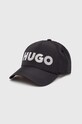 Кепка HUGO аплікація чорний 50515963