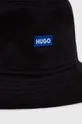 Бавовняний капелюх Hugo Blue чорний