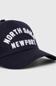 North Sails czapka z daszkiem bawełniana 623281 granatowy SS24