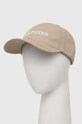 Tommy Hilfiger pamut baseball sapka aplikációval bézs AM0AM12154