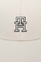 Tommy Hilfiger czapka z daszkiem bawełniana AM0AM12300 beżowy SS24