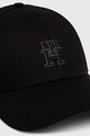 Tommy Hilfiger pamut baseball sapka AM0AM12300 fekete SS24