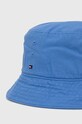 Kiegészítők Tommy Hilfiger pamut sapka AM0AM12302 kék