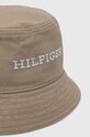 Tommy Hilfiger kapelusz bawełniany AM0AM12302 beżowy SS24