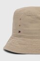 Akcesoria Tommy Hilfiger kapelusz bawełniany AM0AM12302 beżowy