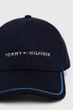 Tommy Hilfiger berretto da baseball in cotone blu navy