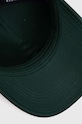 Tommy Hilfiger czapka z daszkiem bawełniana zielony AM0AM12304