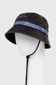 Бавовняний капелюх Quiksilver бавовна чорний EQYHA03364